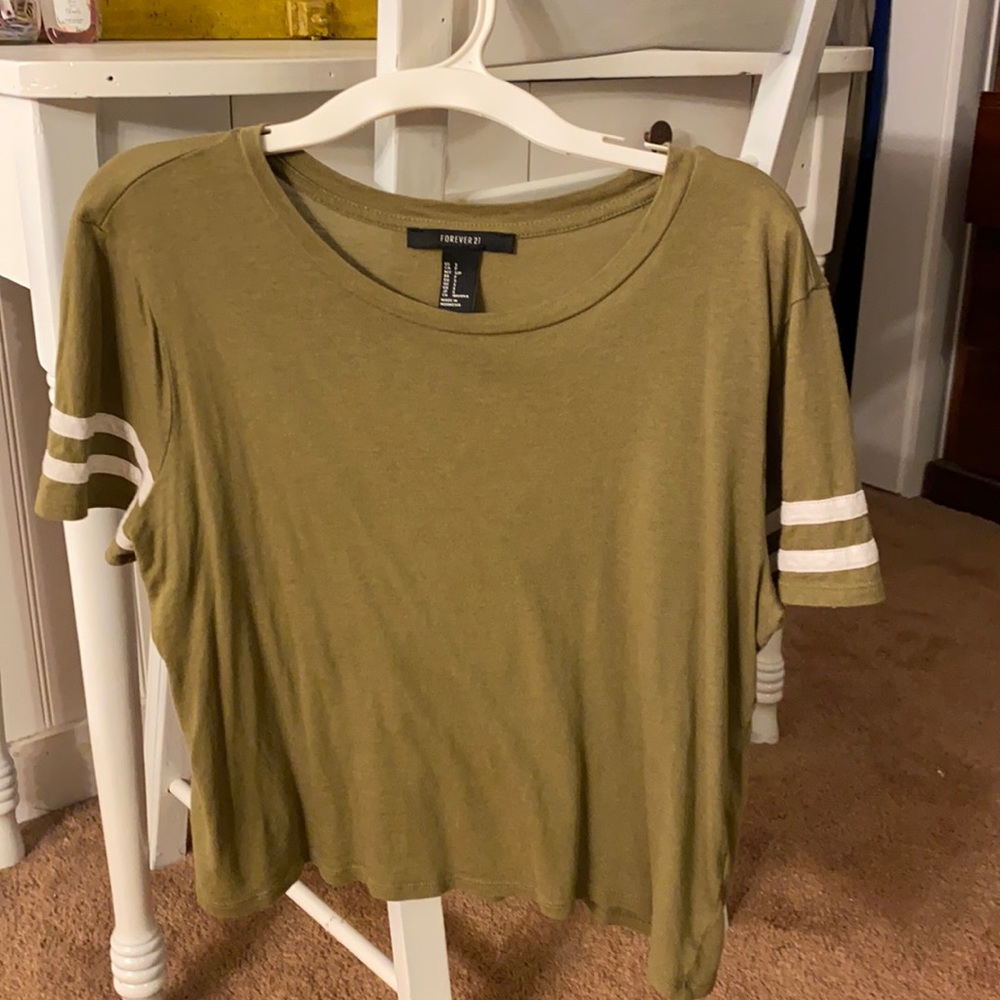 Cropped T shirt